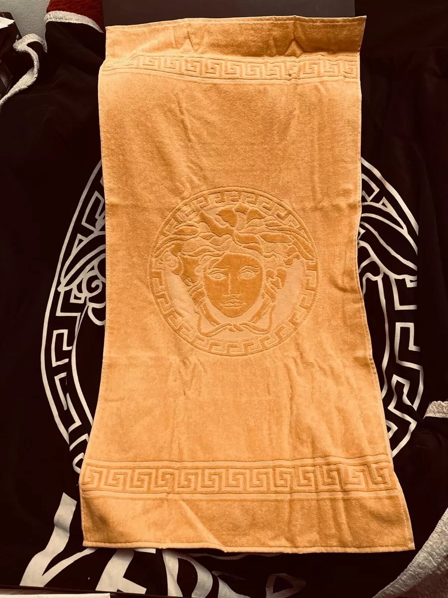 Versace medusa guest towel sale