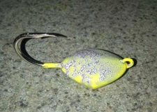 5PK TOG BLACKFISH   Yellow Chart Cracked SHEEPSHEAD Ocean  Sweeper JIGS Tautog 