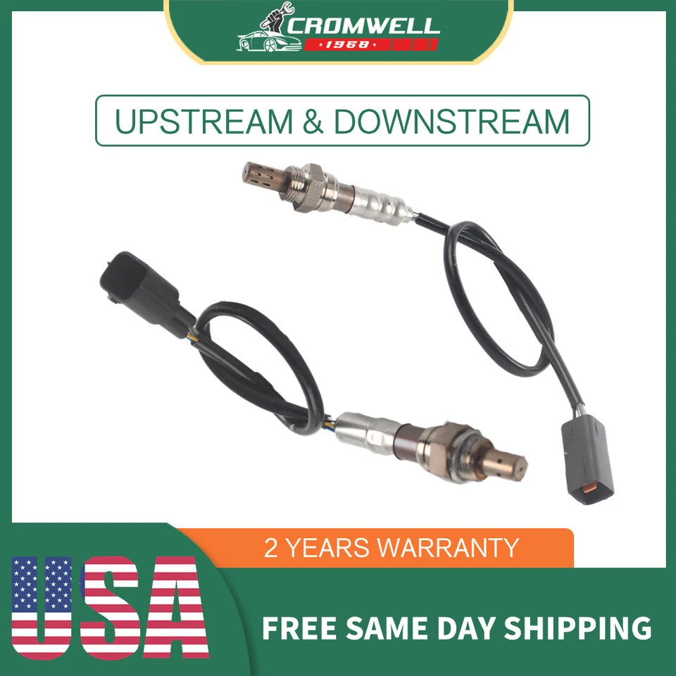 Sensores de oxígeno lambda O2 aguas arriba y aguas abajo 2 piezas para Mazda 3 2010-2013 2,5 L Foto 2 de 4
