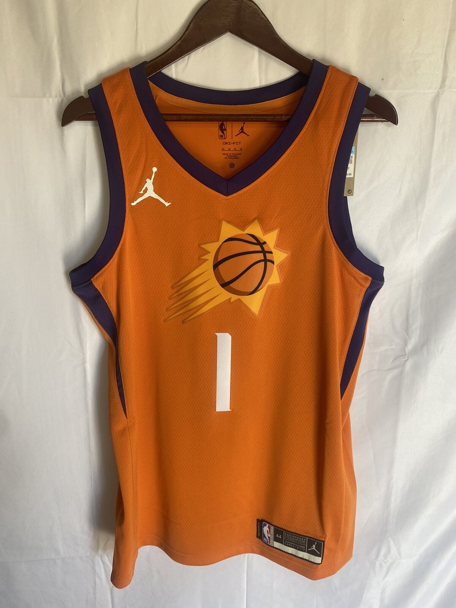 NWT Jordan NBA Swingman Statement Phoenix Suns Devin Booker #1 Jersey Sz M 44 | eBay