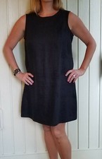 Little Black Dress, sleeveless, linen