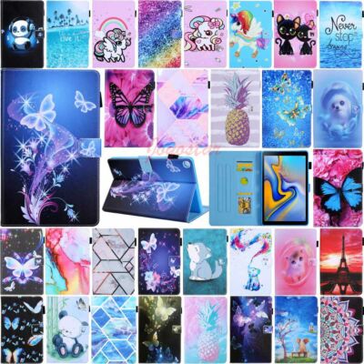 For Samsung Tab A8 10.5/A 10.1/A7/A7 Lite Magnetic Flip Leather Stand Case Cover