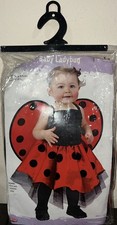 Baby Ladybug Infant Halloween Costume One Size Fits Up 24 Months/20 Lbs