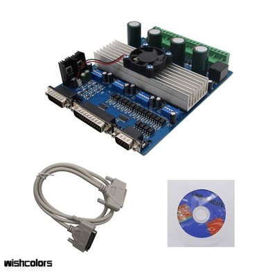 4-Axis TB6560 Stepper Motor Driver Mach3 CNC Engraver Controller Board WIS