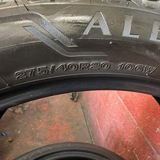 2754020 Bridgestone Alenza Run Flat Used Tire 2754020 2754020 Bridgestone Alenza Run Flat Used Tire 2754020