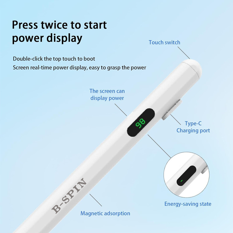 Stylus For Apple Pencil iPad 11/10/9/8 Gen/iPad Air Pro (2018-2026)/iPad Mini6 7 — image 10