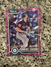 Dominic Canzone 2026 Topps Diamante Pink