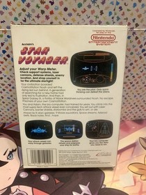 Star Voyager 5 Screw Nes Cib  Reg Card & Poster