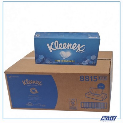 Kosmetiktücher Kleenex Professional  GV- Pack / 2-lagig  40 Boxen à 100 Tücher