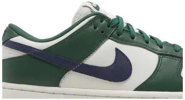 Nike Dunk Low Retro Gorge Verde Medianoche Azul Marino (Mujeres) 9.5W/8M Foto 4 de 4