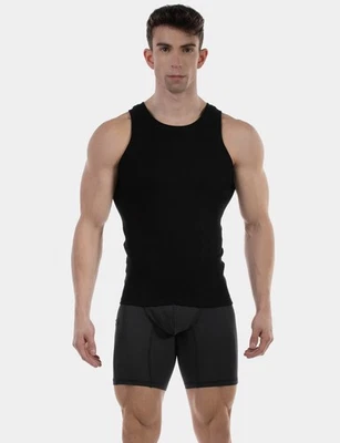barcode Berlin - Tank Top RIBI schwarz S M L XL Herren Shirt 92614/100 BRANDNEU - Bild 1 von 4