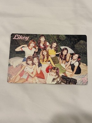 Twice Unofficial TWICETAGRAM Postcard