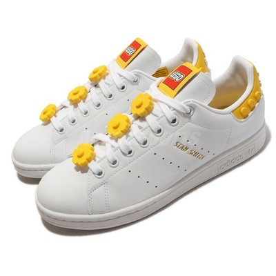 adidas Originals LEGO x Stan Smith W White Yellow Women Casual Lifestyle GX7203