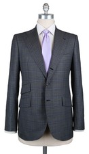 Orazio Luciano Gray Wool Plaid Suit - 38/48 - FINTO3B843269R7 