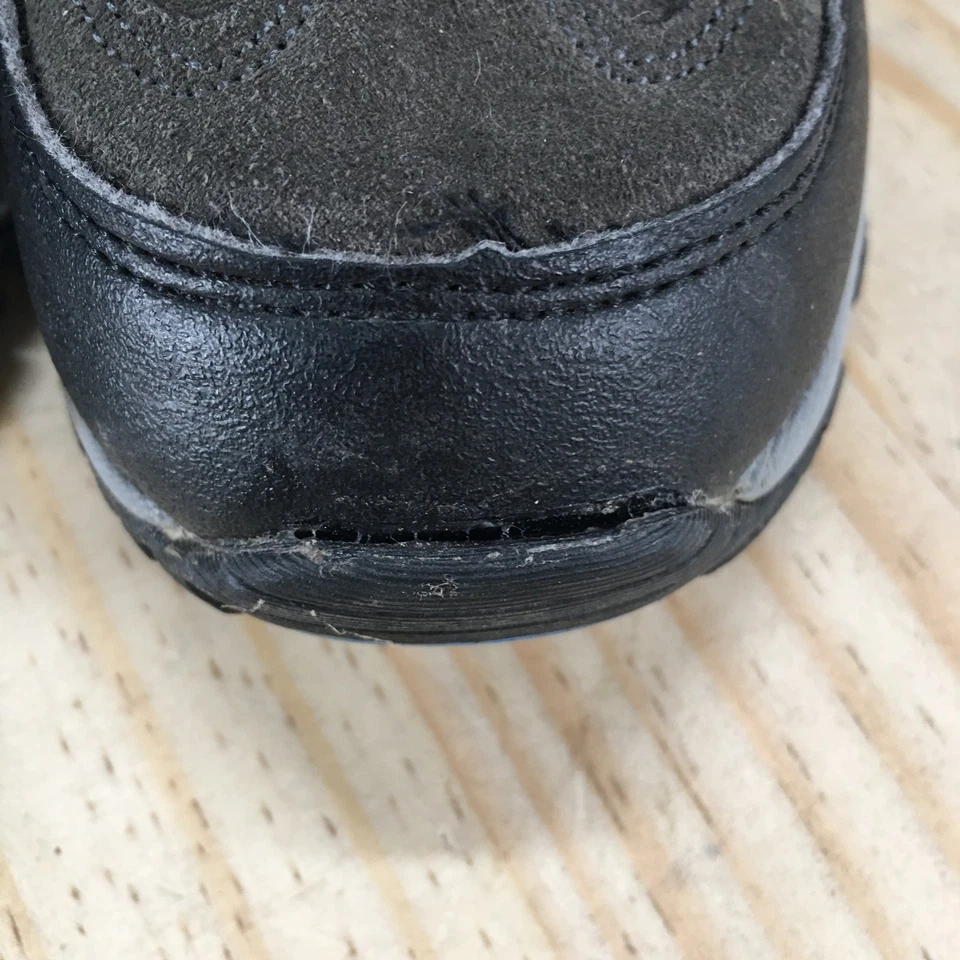 Bear Paw Boots Womens 8 Corsica Hiking Ankle Bootie Lace Up Gray Leather Trek - Image 4 of 4