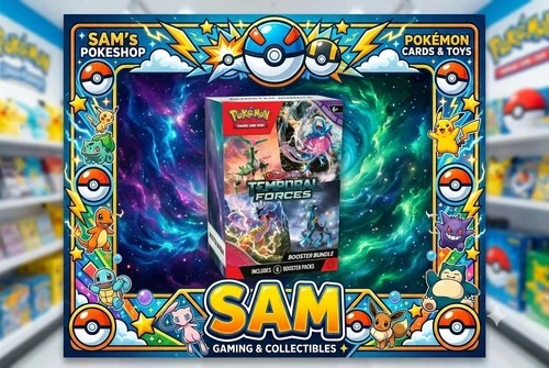 Pokémon TCG Scarlet & Violet Temporal Forces Booster Bundle 6 Packs