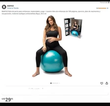 Yoga Ball Only Exercise Balance Pilates Maternity Birthing Core Back Strength