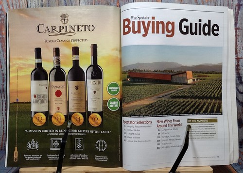 Wine Spectator Magazine APRIL 30, 2023 Wine & Wellness Inspriation for Healthy - Picture 17 of 24