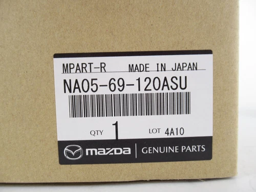 Genuine OEM Mazda NA05-69-120A-SU Passenger RH Side Mirror Red 1990-1994 Miata