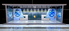 NEW Porsche Interior Theme FOR Hot Wheels 1:64 Model Diorama Garage LED Lighting
