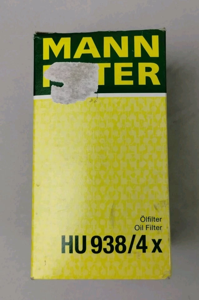 Масляный фильтр двигателя BMW MANN HU 938/4 X - Изображение 3 из 4