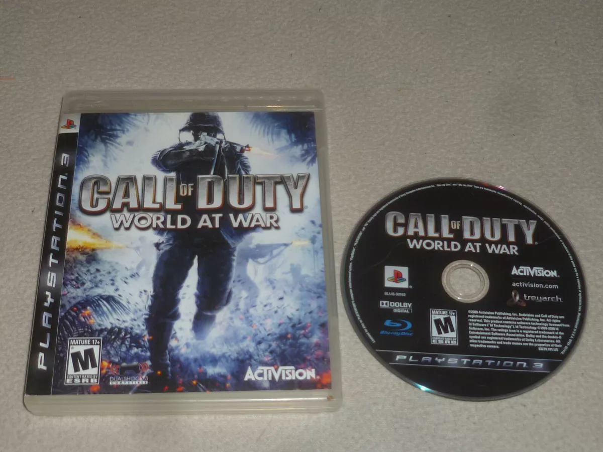 ps3 call of duty world at war