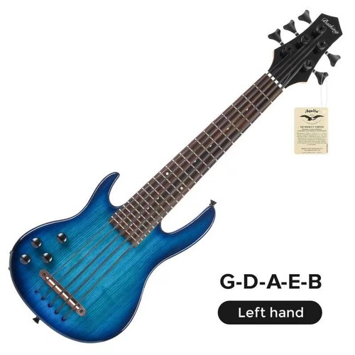 Batking Ukulele bass fretted Electric Uku bass Lefthanded Style W/Gig