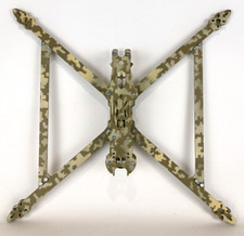 FPV drone UKRAINE war frame only 10 inch LOGO. pixel camouflage. fiberglass