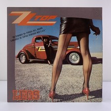 Zz Top Legs Ep Vinyl 7 Brazil 1984 Warner Bros EX/EX Free Shipping Usa