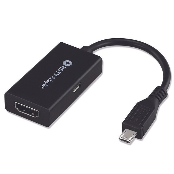 Cable adaptador de TV MHL Micro USB a HDMI para teléfono inteligente Android 1080P UK STOCK
