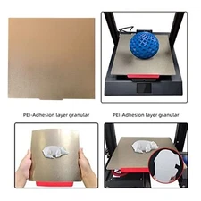 Double Sided Textured PEI Flexible Build Plate 60x60cm 3D Printer Build Plate