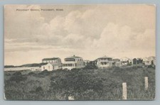 Pocasset Beach ~ Antique CAPE COD House Postcard MH Lumbert Massachusetts 1910s