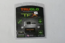 TruGlo Walther PPS TFX PRO Front/Rear Tritium/Fiber Optic Sight Set