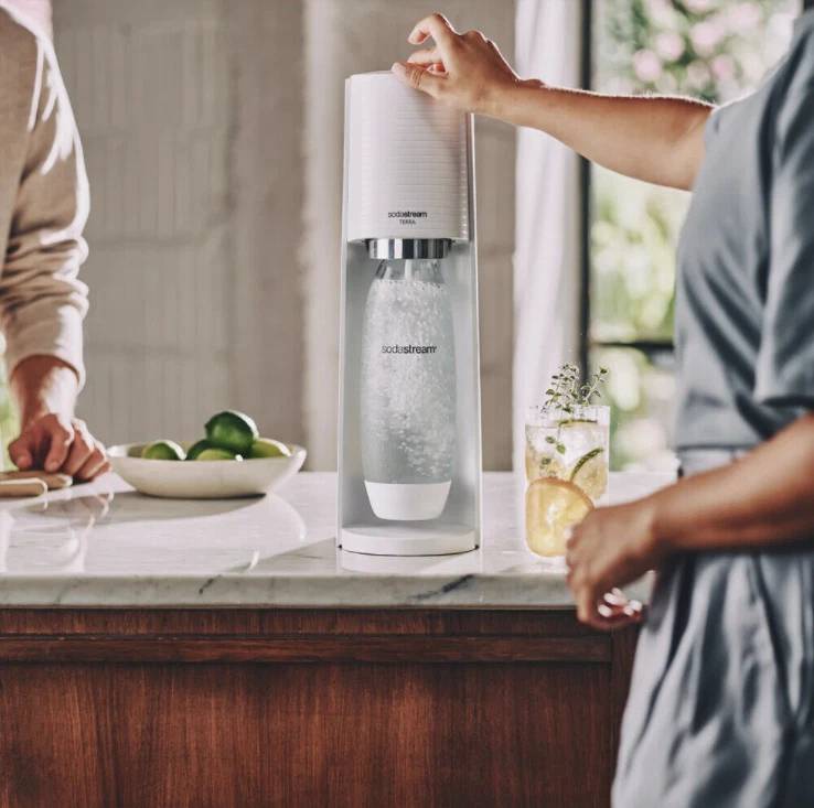 2024 SodaStream Spirit Sparkling Water Drink Maker Terra