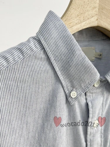 Brandneu Faherty klassisch gestreiftes Baumwoll-Lyocell Stretch Oxford Hemd 2024 - Bild 7 von 15