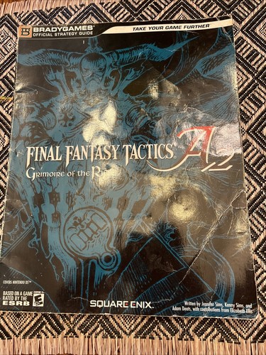 FINAL FANTASY TACTICS A2 grimoire of the rift nintendo ds CMD EUR 17,99 - FR