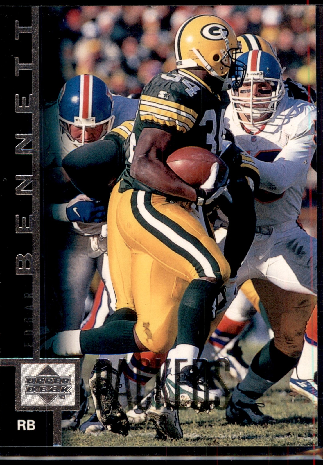 Edgar Bennett #208 1997 Upper Deck