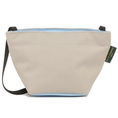 Herve Chapelier Shoulder Bag Boat-shaped Body Zipper Closure Herve Chapelier Shoulder Bag Boat-shaped Body Zipper Closure