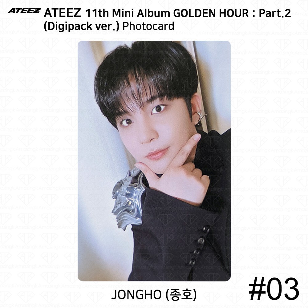ATEEZ 11th Mini Album Golden Hour Part.2 Digipack Ver