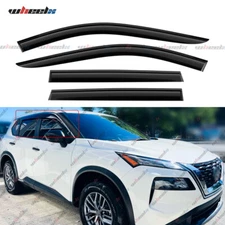 For 2021-2024 Nissan Rogue Tape-on Style Rain Guards Window VentVisor Deflector