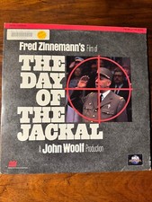 The Day Of The Jackal LASERDISC Fred Zinnemann Movie Excellent Condition