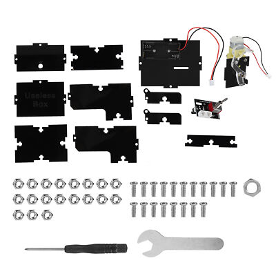 Mini Funny Toy Unique Gifts Useless Box DIY Parts Kit Automatic Box Leave Me Fit