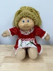 1984 Cabbage Patch Kid CPK Girl Doll Blonde Hair Blue Eyes HM 3  Xavier Roberts