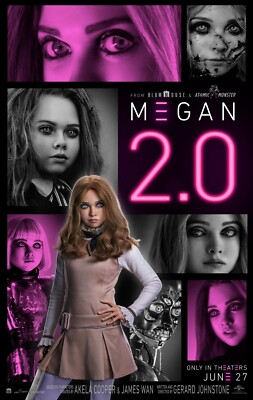 Megan 2.0 movie poster (b) - 11 x 17 inches - Megan movie poster