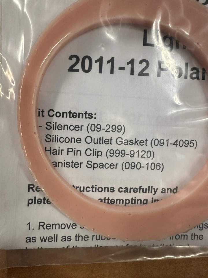 SLP 09-298 Snowmobile Exhaust Muffler Polaris Rush Switchback Pro-R 800 2011-12 - Image 3 of 3