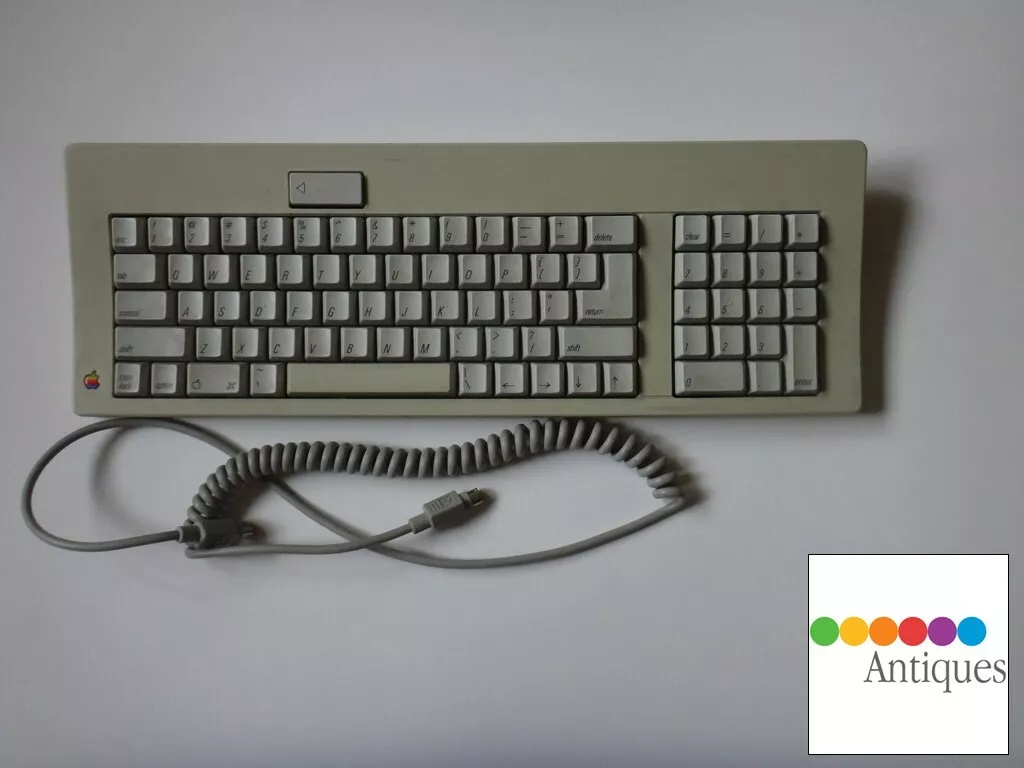 Apple Keyboard M0116 ADB-USB変換器付属-