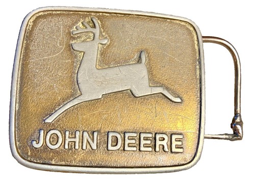 John Deere 9950 Special Edition Dec \'85 Belt Buckle Never Worn JOHN DEERE Vintage 1985 Limited Edition Belt Buckle  main image 4