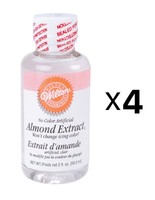 Wilton No-color Imitation Almond Extract Flavor Icing No Changing Color (4-pack) on sale Wilton No-color Imitation Almond Extract Flavor Icing No Changing Color (4-pack) on sale
