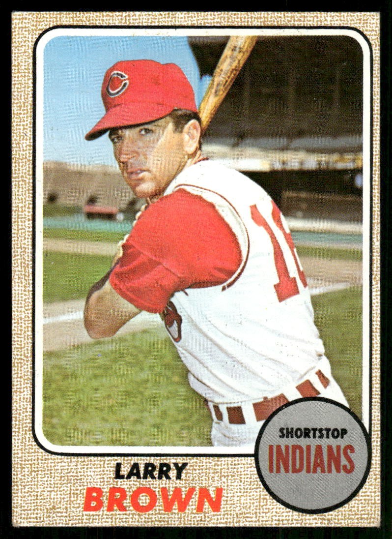 1968 Topps #197 Larry Brown