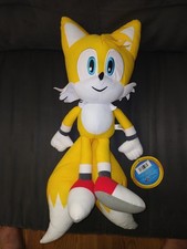 TAILS Miles Prower 17 " Plush from Sonic the Hedgehog Sega Toy Factory